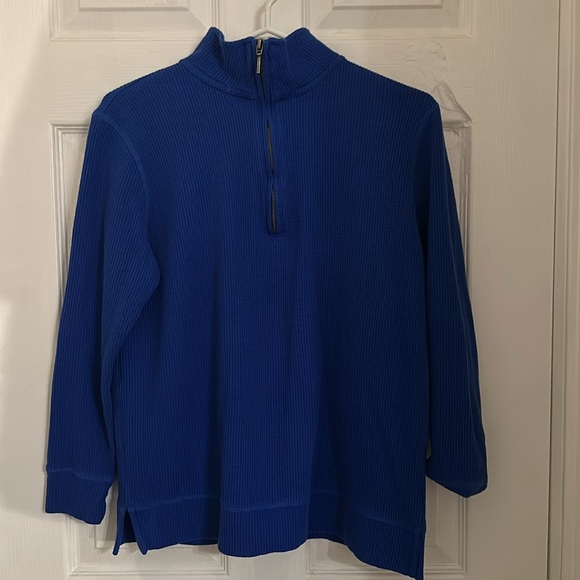 Royal Blue Northern Reflections Quarter Zip - Picture 3 of 4